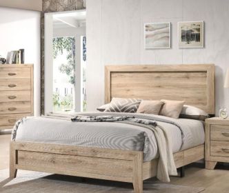 ACME Miquell Queen Bed, Natural 28040Q