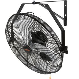 VEVOR Wall Mount Fan, 18 Inch, 3-speed High Velocity Max. 4150 CFM, Waterproof Industrial Wall Fan, Commercial or Residential for Warehouse