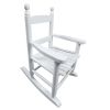 Children's rocking white chair- Indoor or Outdoor -Suitable for kids-Durable