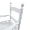 Children's rocking white chair- Indoor or Outdoor -Suitable for kids-Durable