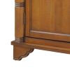 40" Console Table with Storage Shelf, Retro Entryway Table with Adjustable Storage Shelf, Sofa Couch Table for Hallway, Entry Way, Living Room, Foyer,