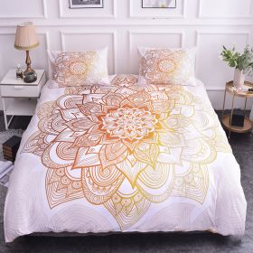 Four-piece Bed Sheet And Quilt Cover (Option: Style 2-70x133)