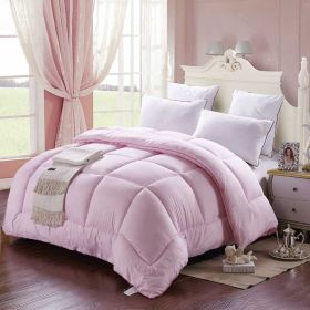 Hotel Thickened Down Quilt (Option: Pink-100X150cm 1000g)