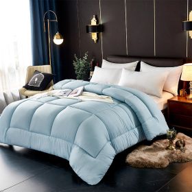 Hotel Thickened Down Quilt (Option: Blue-220x240cm 3500g)